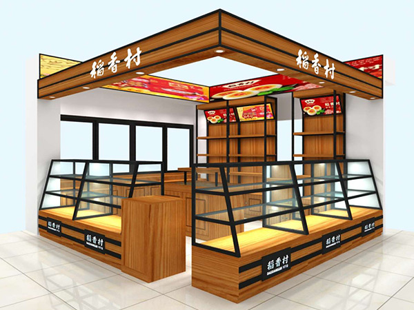 钢木货架展示架3